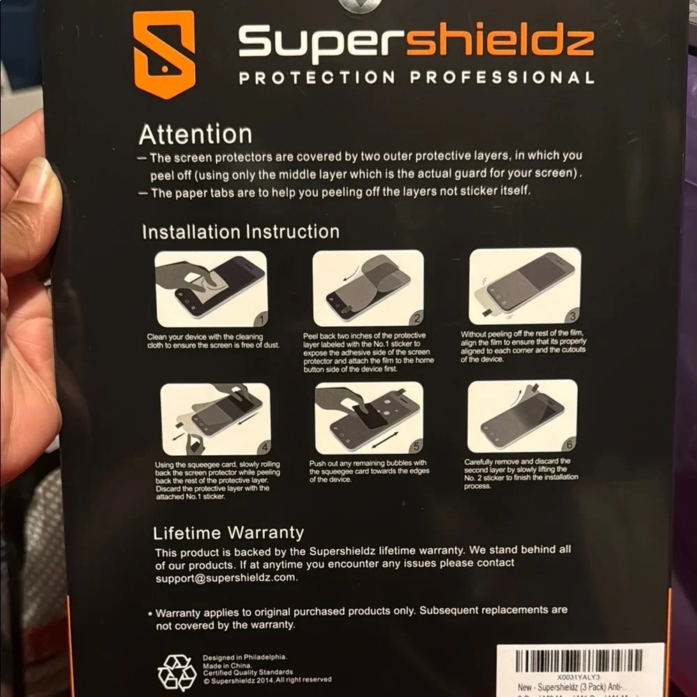 NWT Supershieldz 3 pack Screen Protector for MacBook Pro 14” 💻
